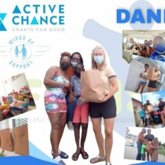 ACTIVE CHANCE provided the meals and WINGS OF SUPPORT / KLM for the van.